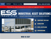 Tablet Screenshot of essindustrial.com